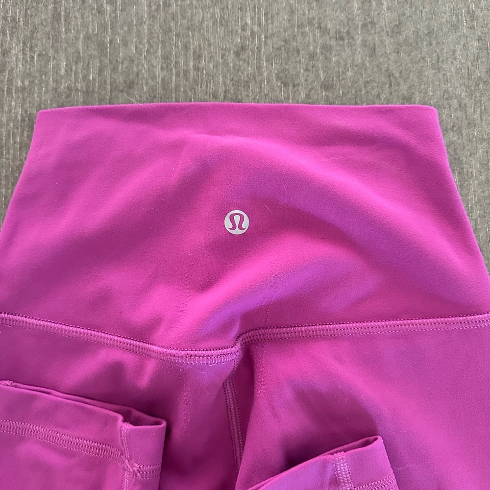 Lululemon align 23” size 2 purple leggings